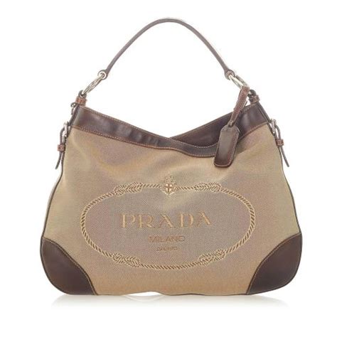 prada cinghiale canapa hobo bag|Prada Canapa & Cinghiale Hobo .